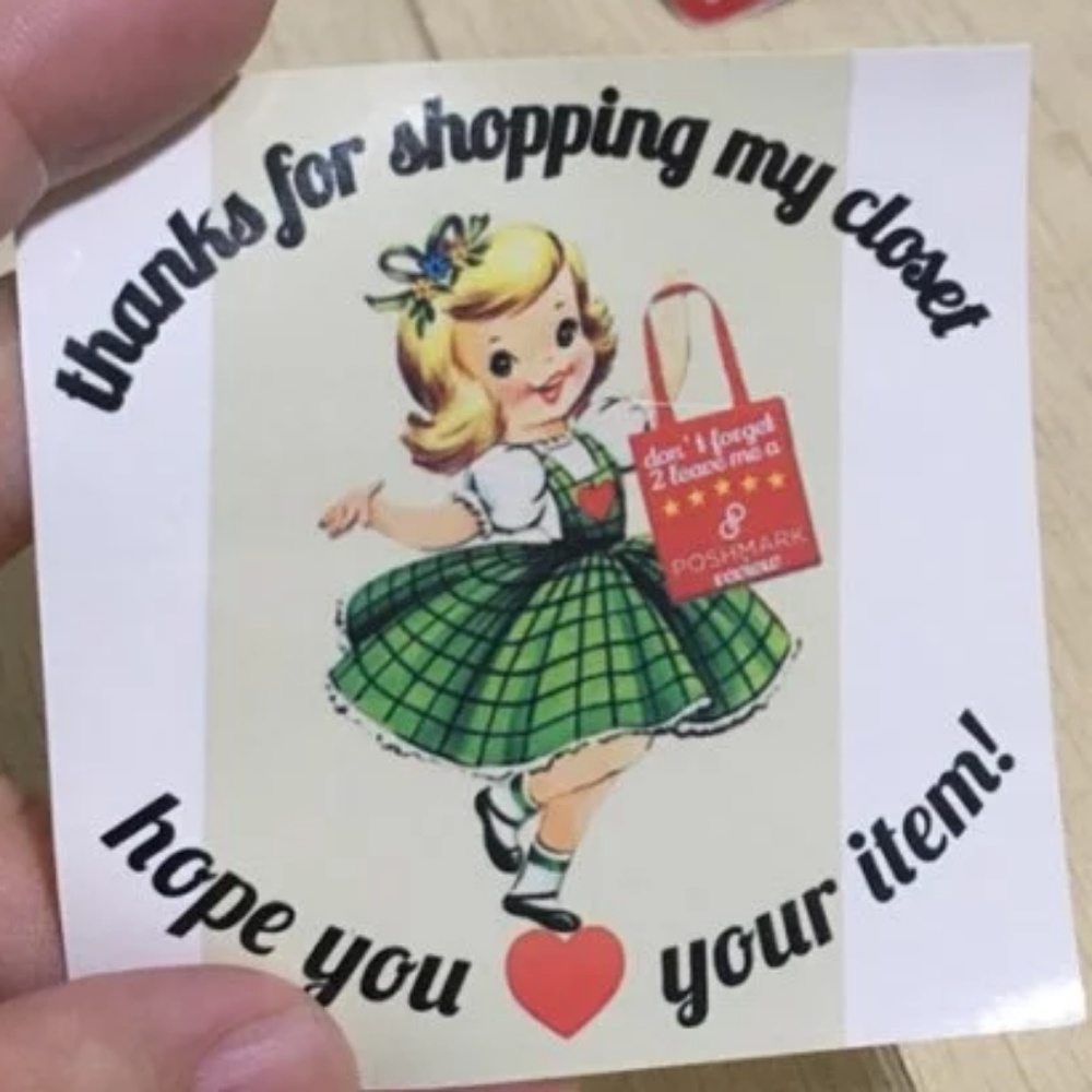 POSH😍 Poshmark Sellers ONLY Stickers🤩😍🤩